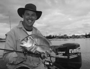 Port Macquarie is an ideal fishing destination. Anthony Nyberg shows you can catch good bream right in the heart of the town centre.